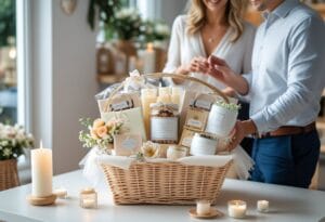 Read more about the article Sådan finder du de bedste gode bryllupsgaver ideer til gavekurve